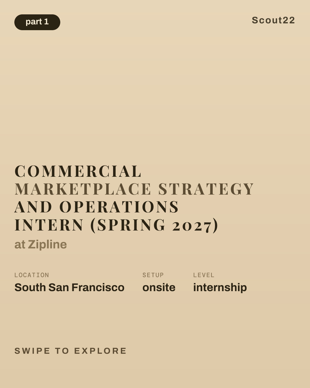 Commercial Marketplace Strategy and Operations Intern (Spring 2027) at Zipline