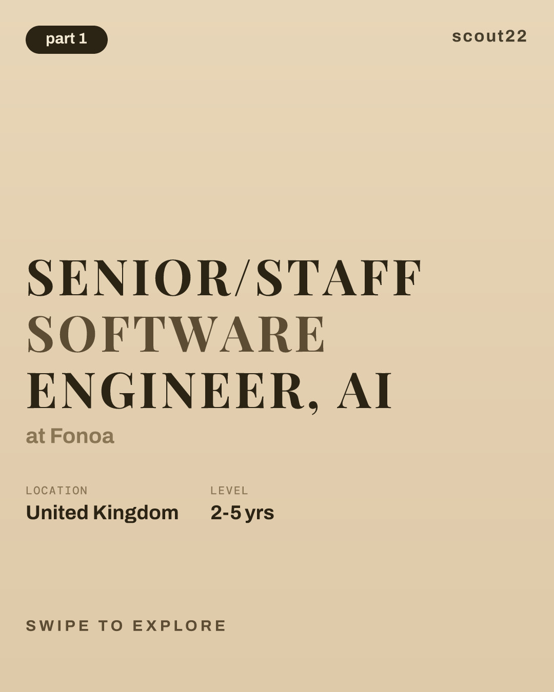 Senior/Staff Software Engineer, AI at Fonoa