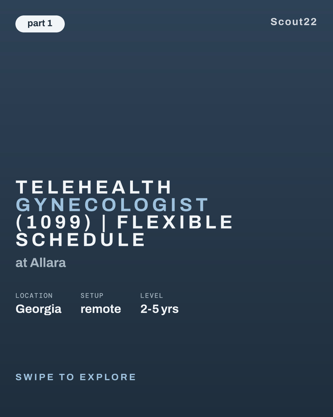 Telehealth Gynecologist (1099) | Flexible Schedule at Allara