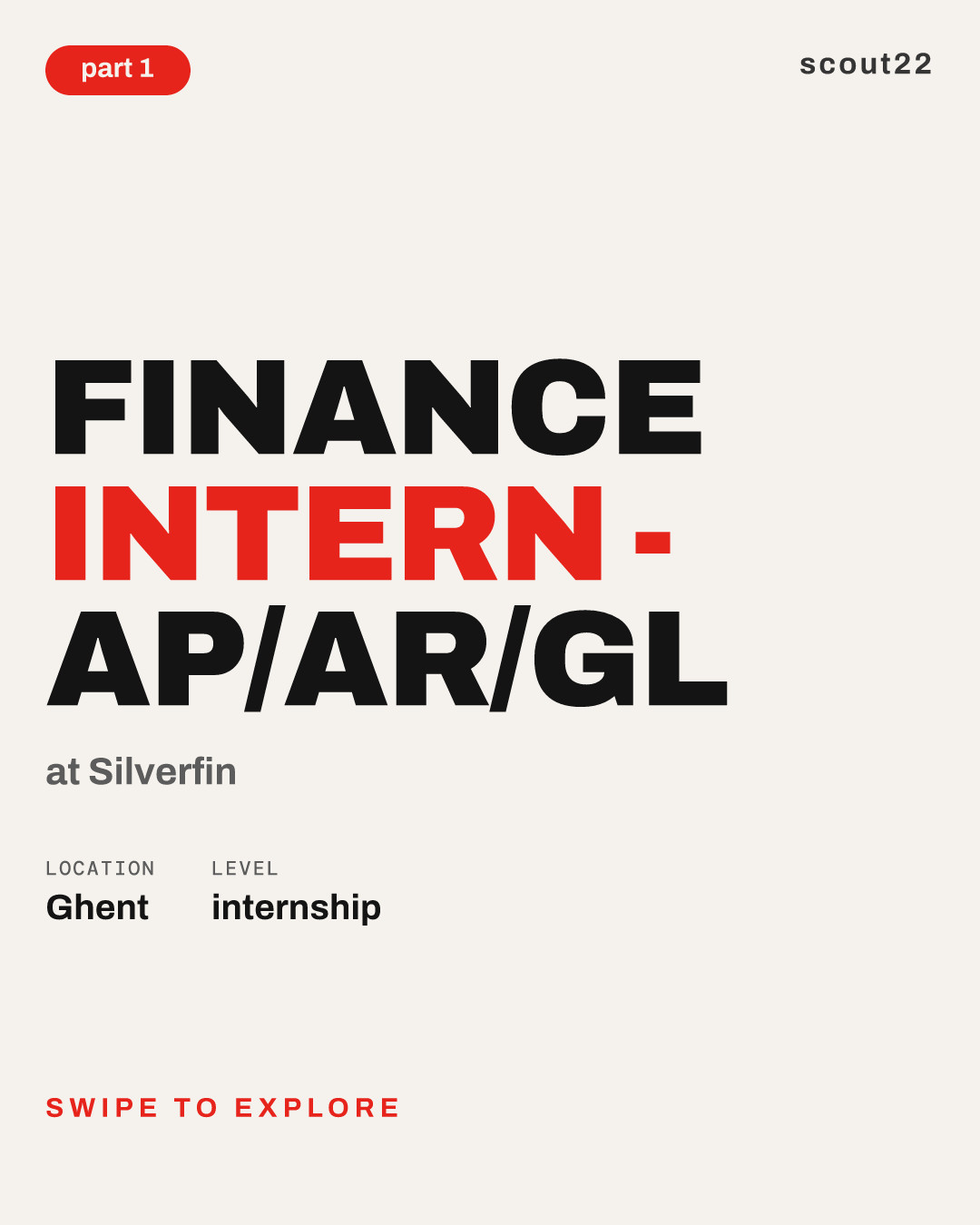 Finance Intern - AP/AR/GL at Silverfin