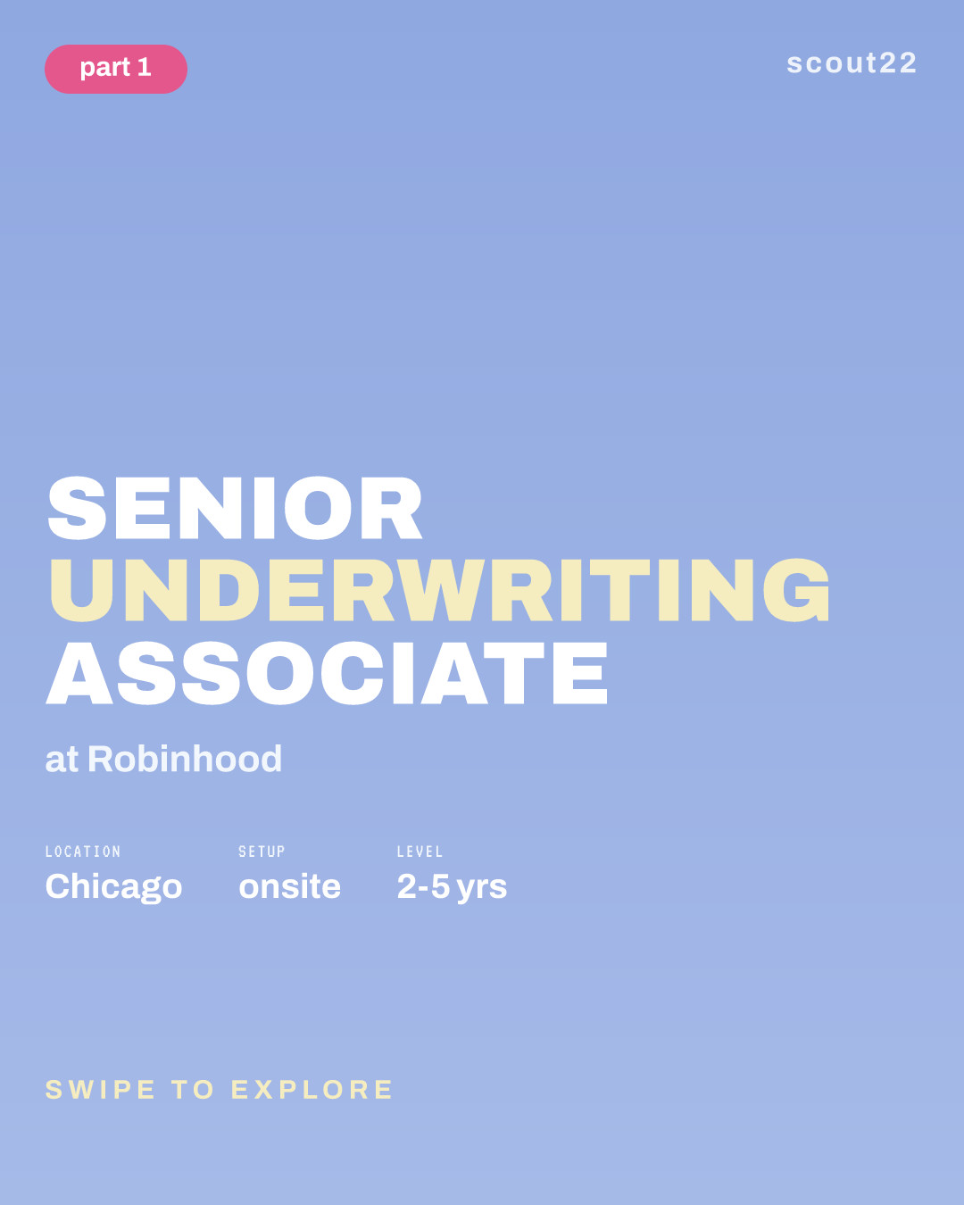 Senior Underwriting Associate at Robinhood