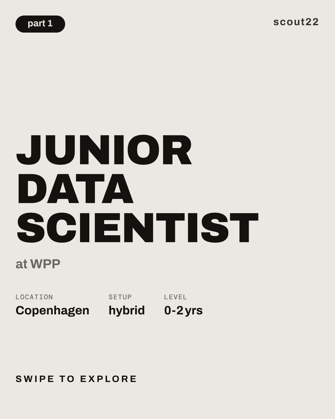 Junior Data Scientist at WPP