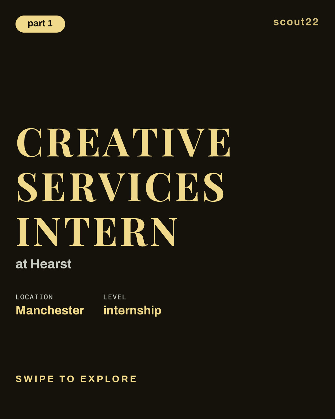 Creative Services Intern at Hearst