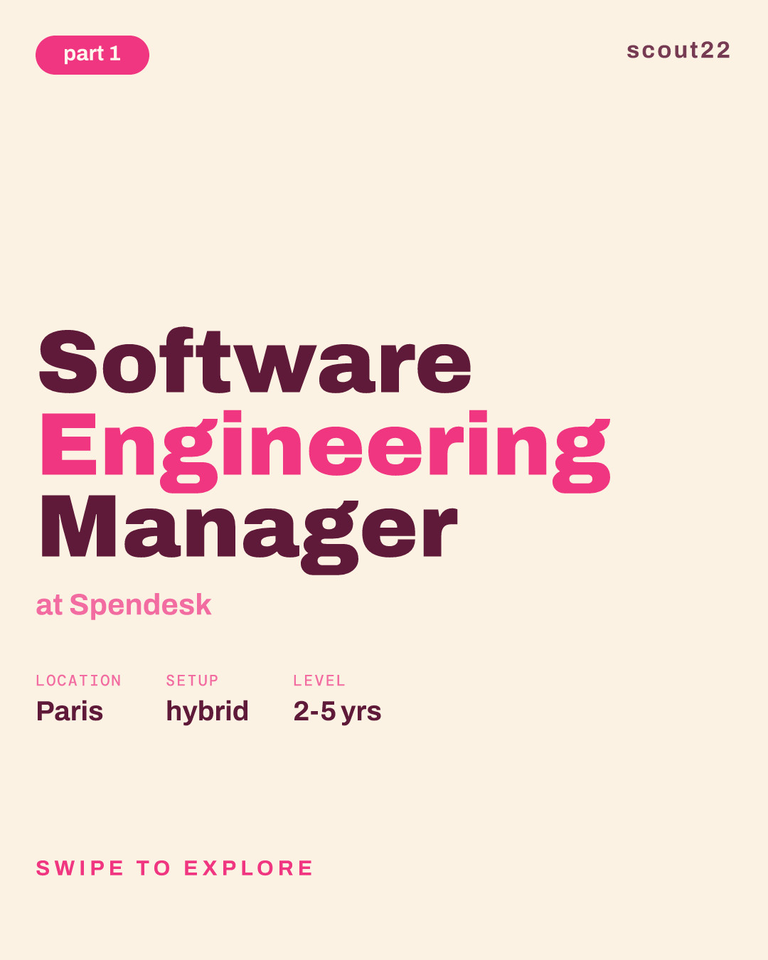Software Engineering Manager at Spendesk