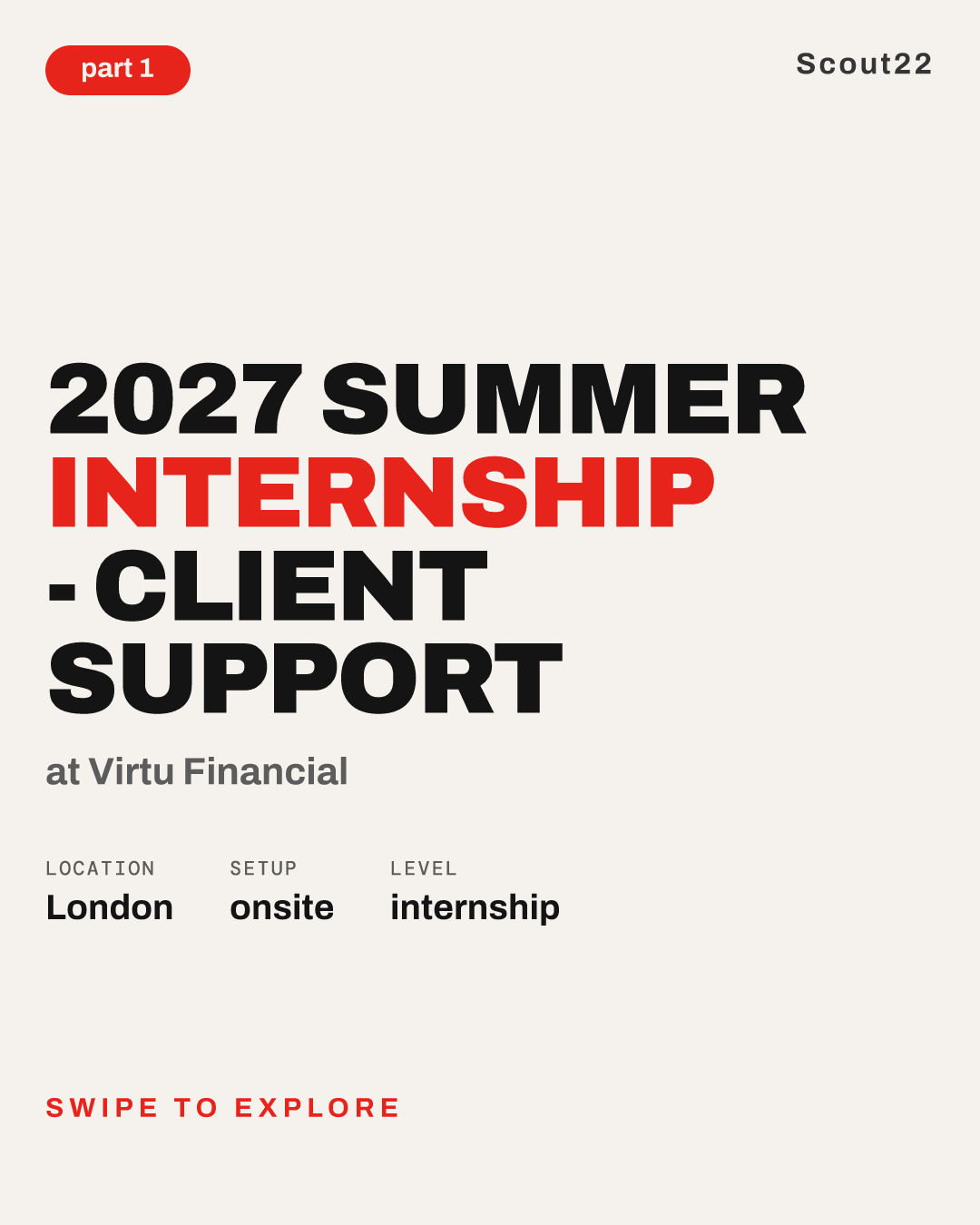2027 Summer Internship - Client Support at Virtu Financial
