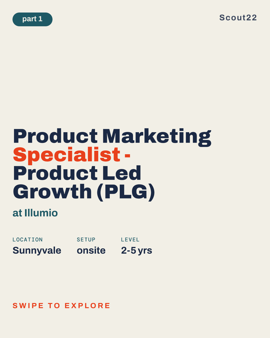 Product Marketing Specialist - Product Led Growth (PLG) at Illumio
