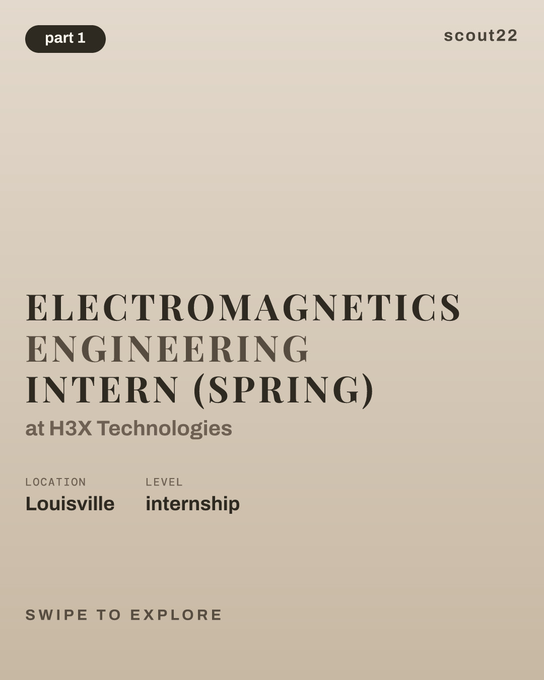 Electromagnetics Engineering Intern (Spring) at H3X Technologies