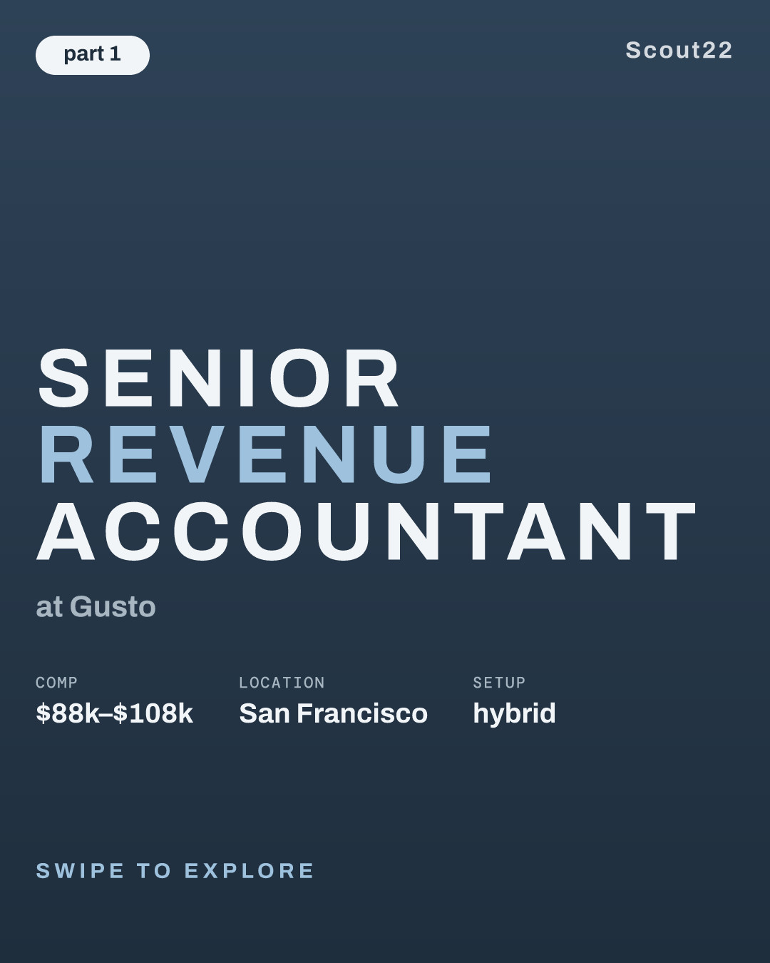 Senior Revenue Accountant at Gusto