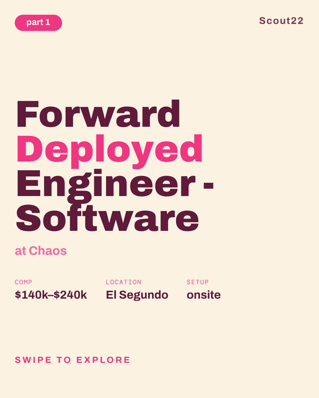 Forward Deployed Engineer - Software at Chaos