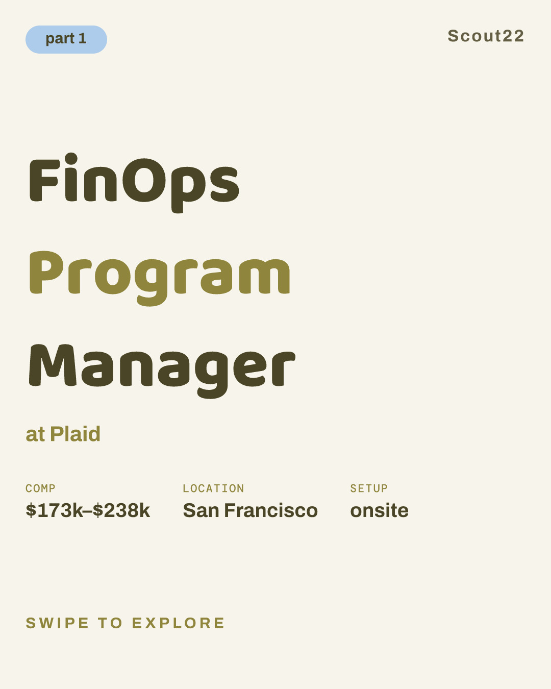 FinOps Program Manager at Plaid