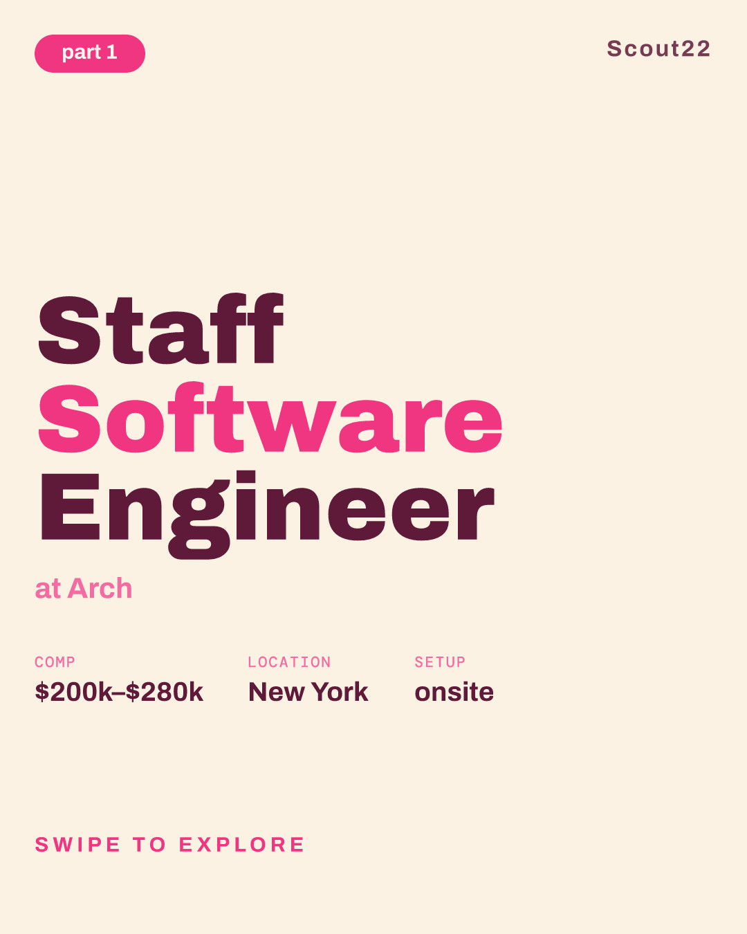 Staff Software Engineer at Arch