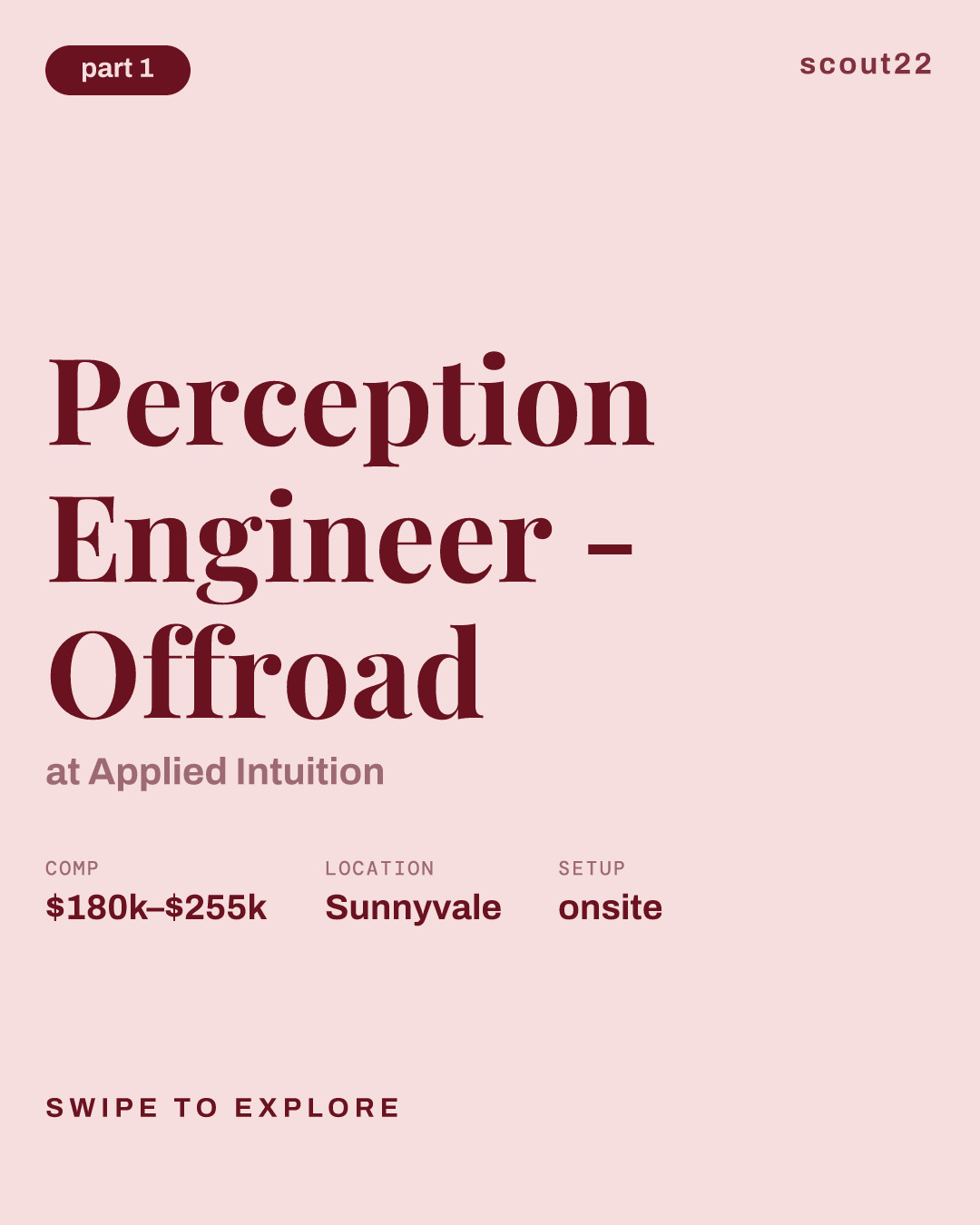 Perception Engineer - Offroad at Applied Intuition