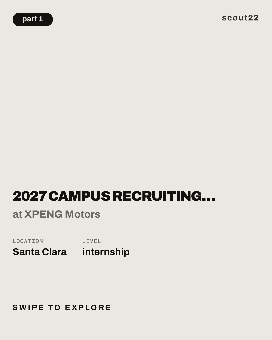 2027 Campus Recruiting General Intelligence Center Internship Position at XPENG Motors
