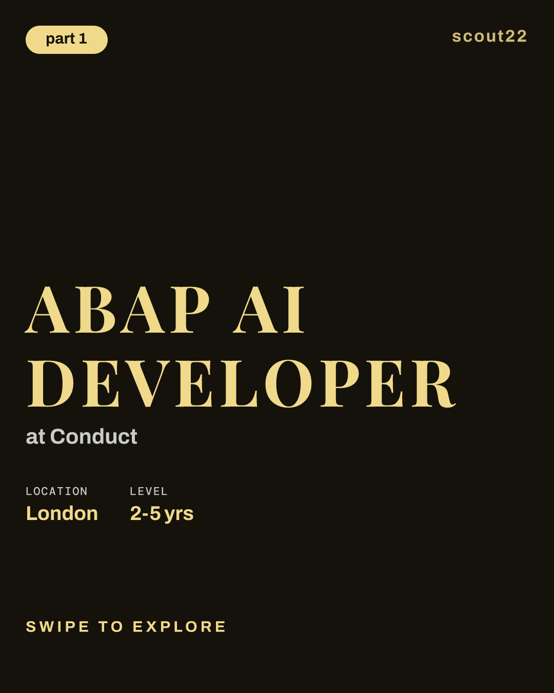 ABAP AI Developer at Conduct