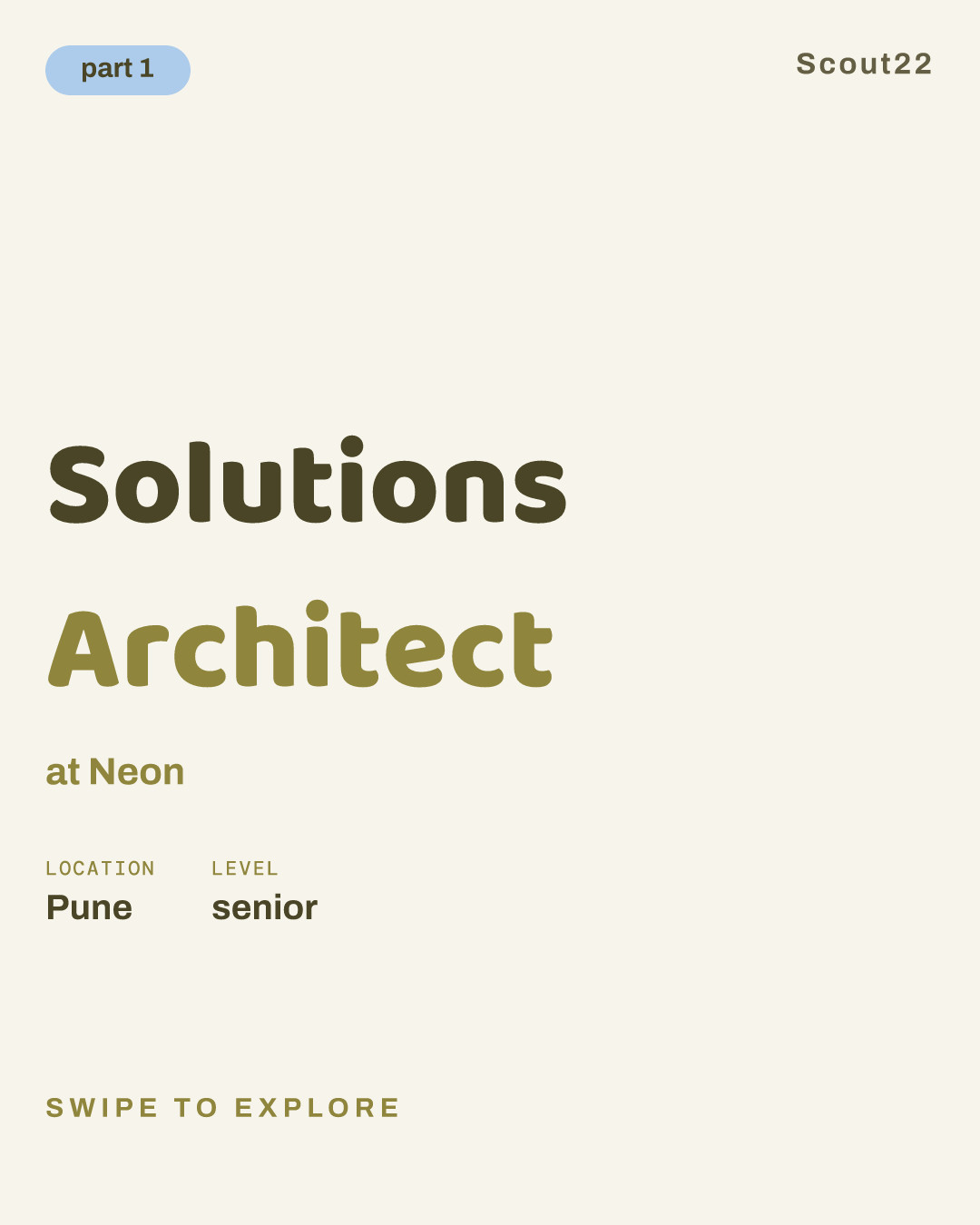 Solutions Architect at Neon