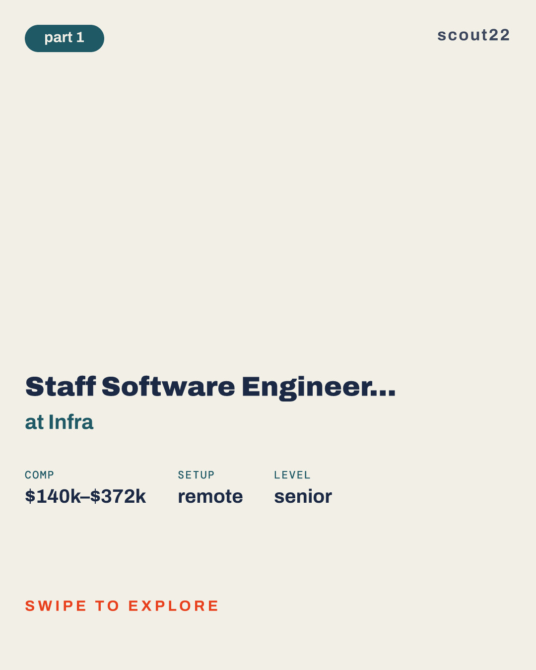 Staff Software Engineer, Code Search at Infra