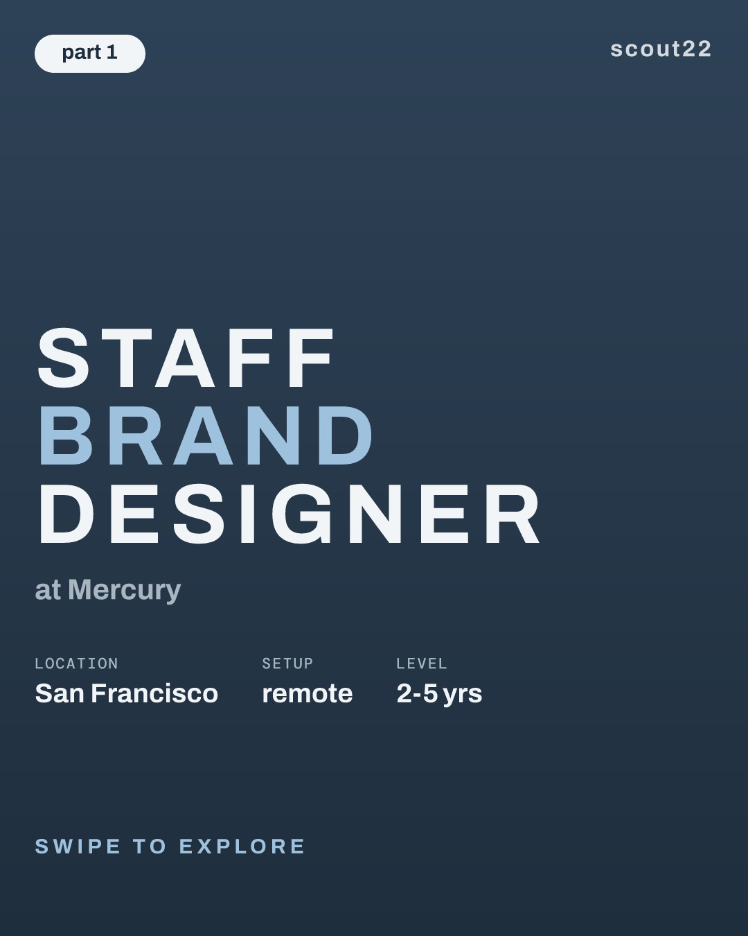 Staff Brand Designer at Mercury