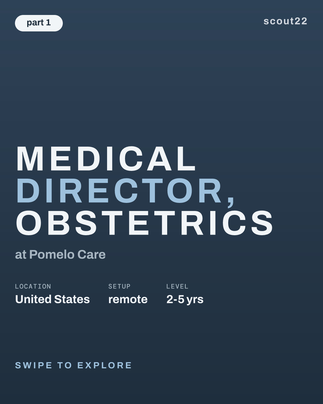 Medical Director, Obstetrics at Pomelo Care
