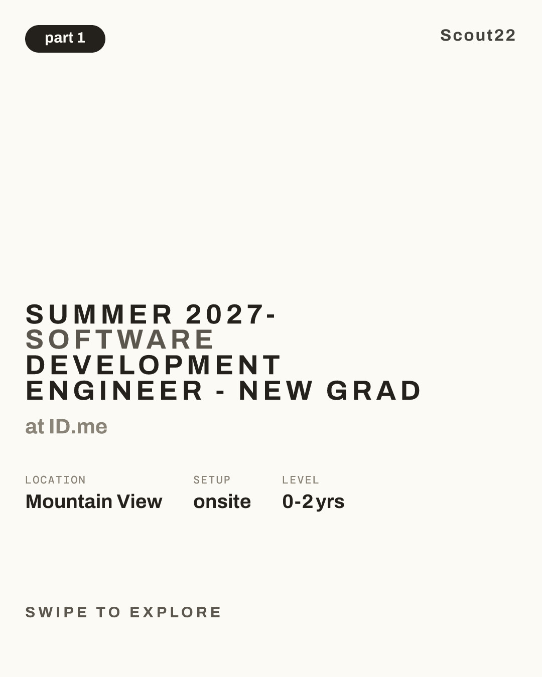 Summer 2027- Software Development Engineer - New Grad at ID.me