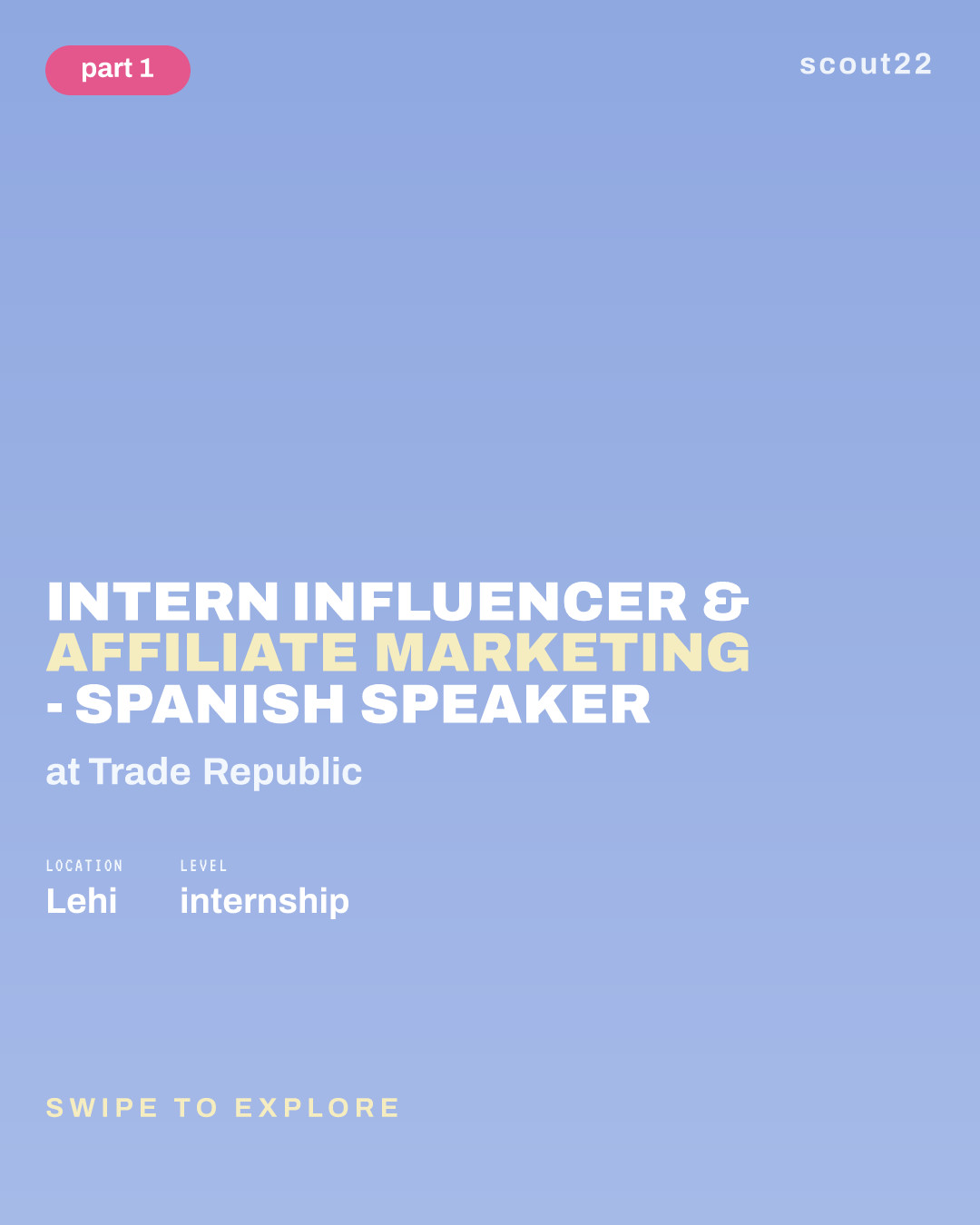Intern Influencer & Affiliate Marketing - Spanish Speaker at Trade Republic