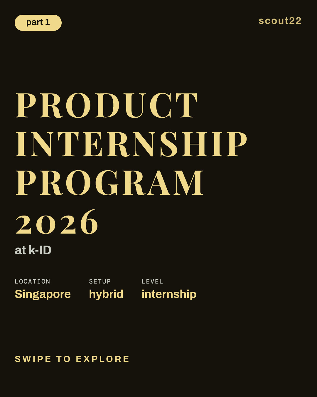 Product Internship Program 2026 at k-ID