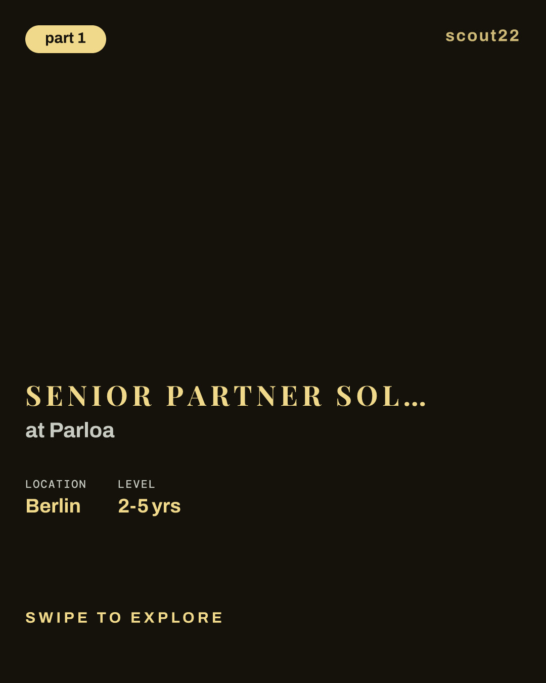 Senior Partner Solution Engineer - SAP at Parloa