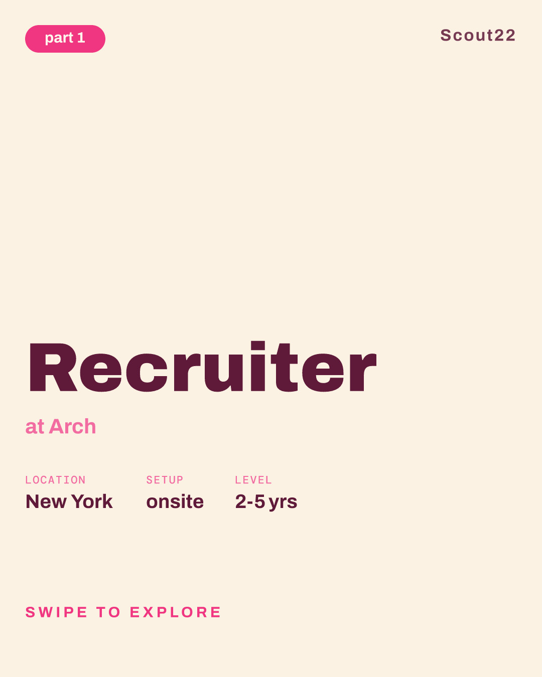 Recruiter at Arch