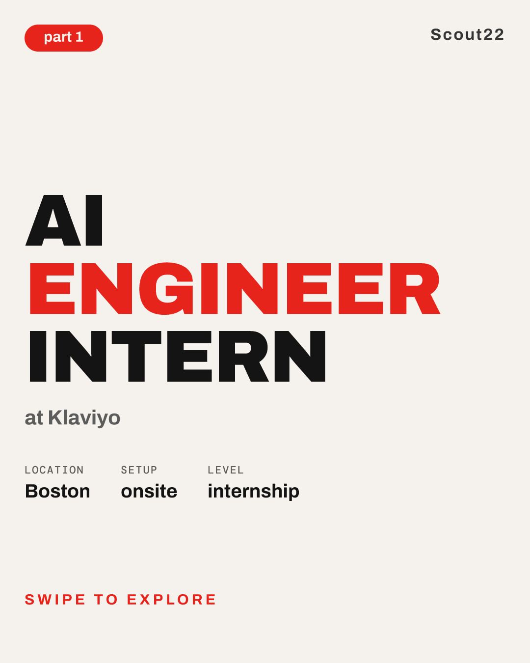 AI Engineer Intern at Klaviyo