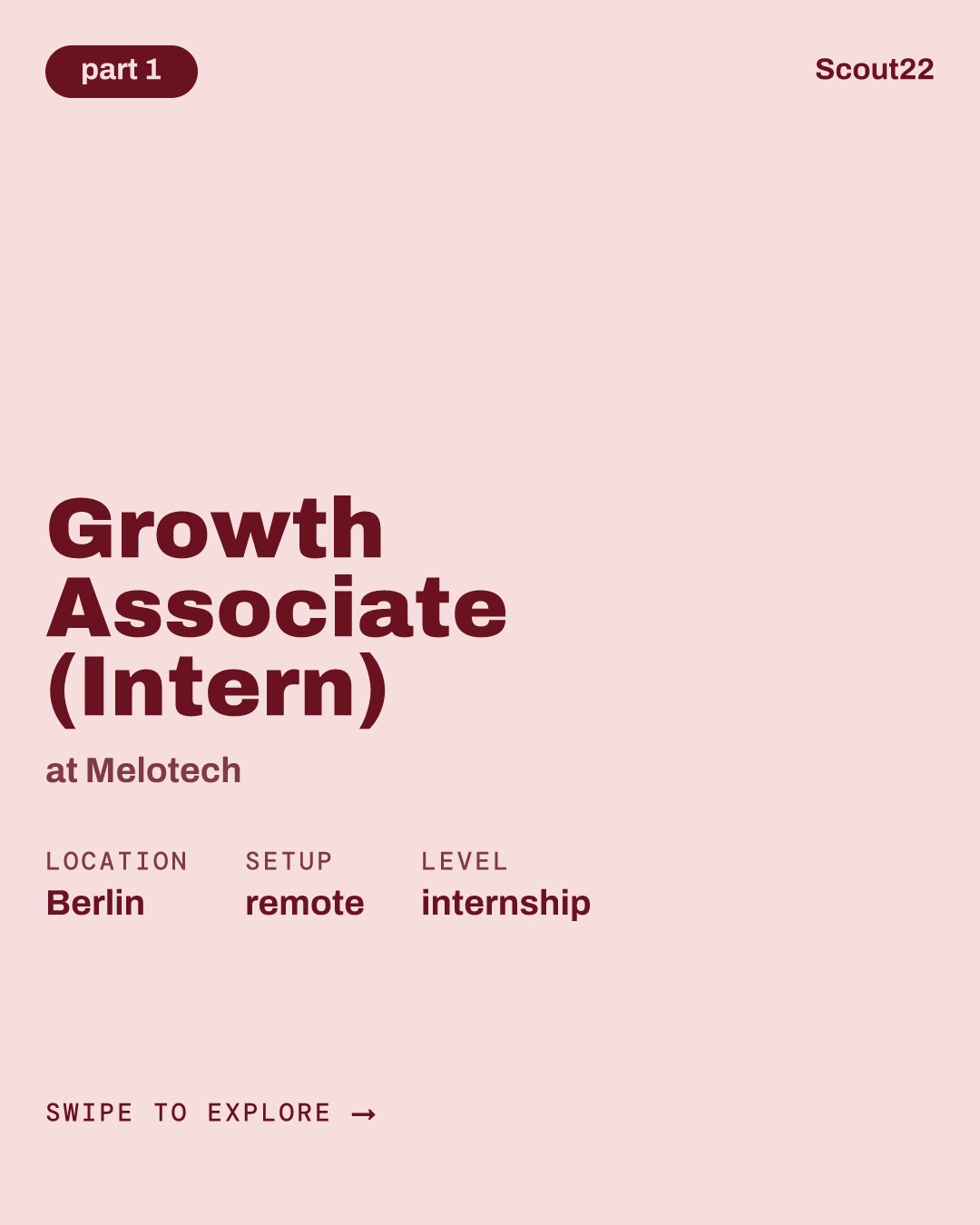 Growth Associate (Intern) at Melotech
