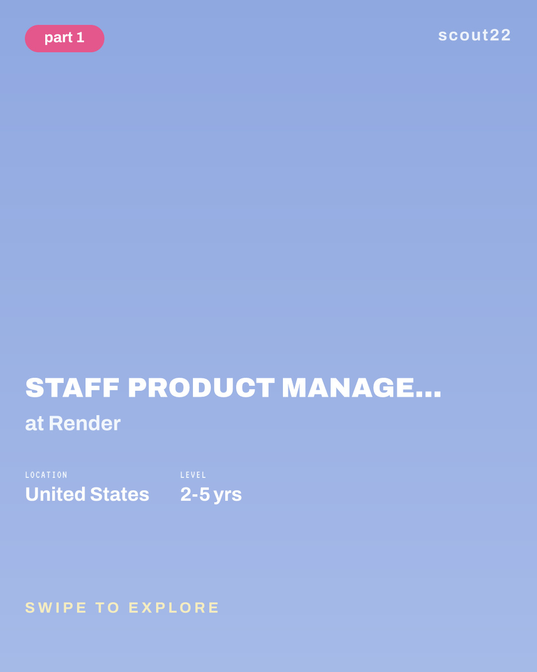 Staff Product Manager - Datastores (Postgres Specialist) at Render