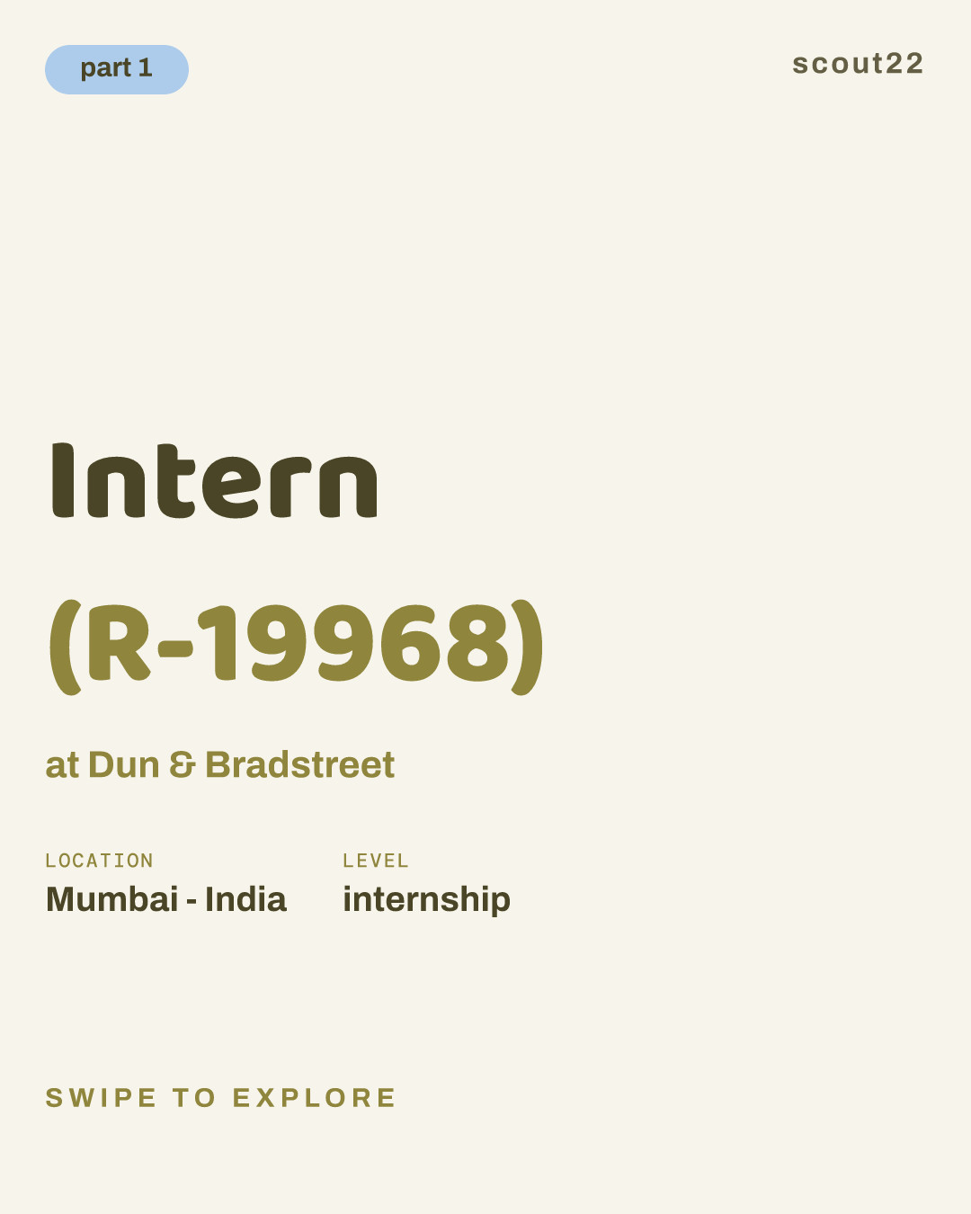 Intern (R-19968) at Dun & Bradstreet