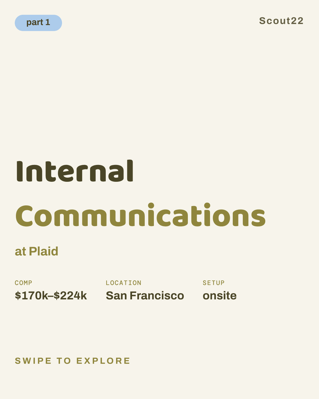 Internal Communications at Plaid
