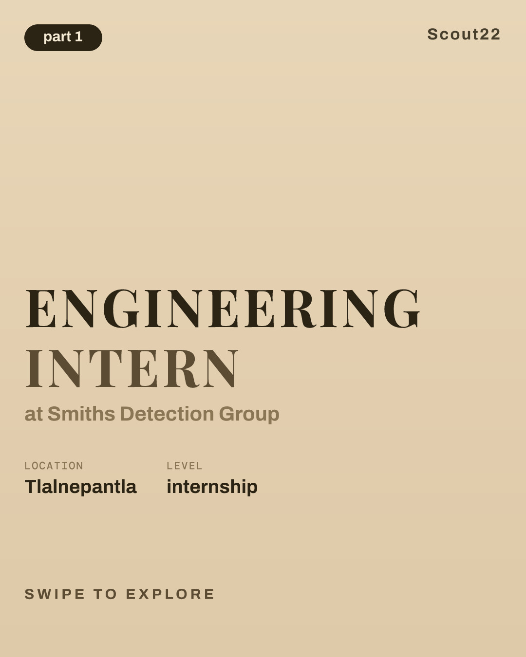 Engineering Intern at Smiths Detection Group