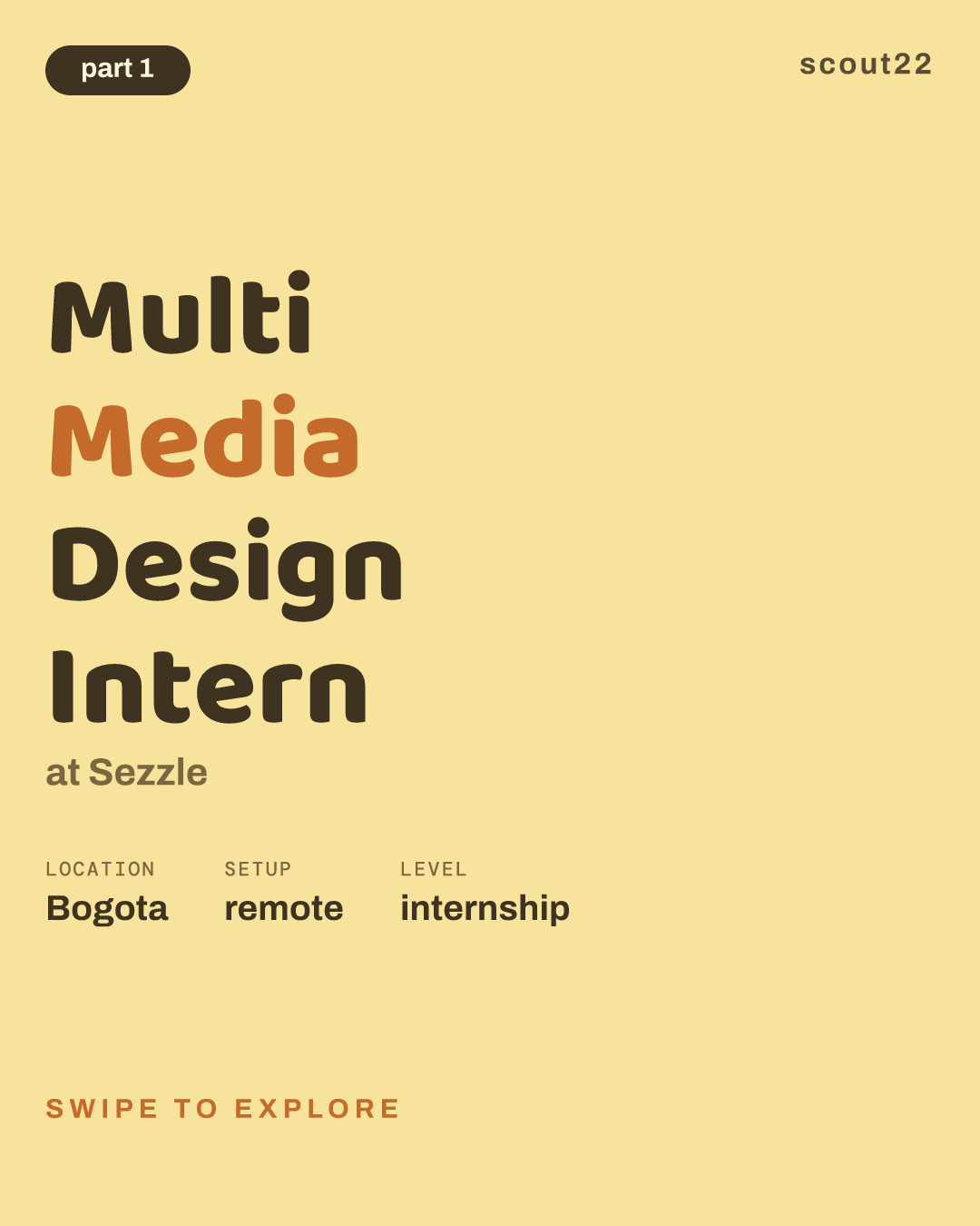 Multi Media Design Intern at Sezzle