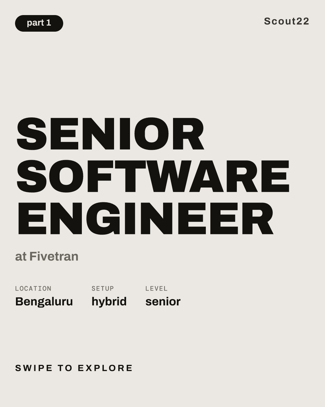 Senior Software Engineer at Fivetran
