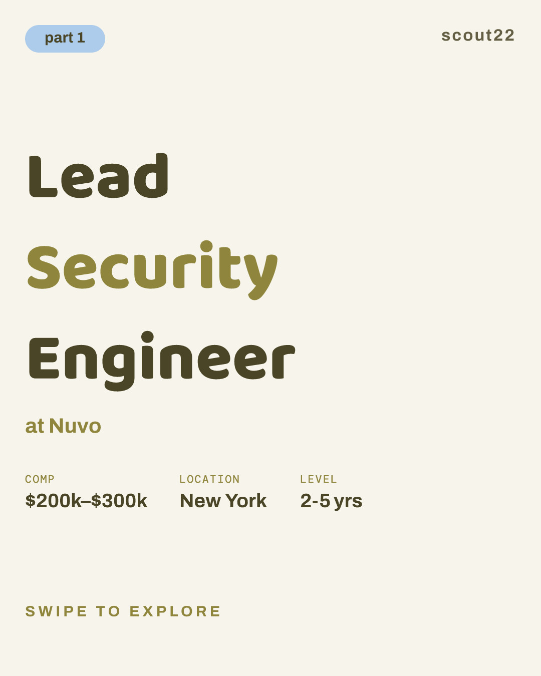Lead Security Engineer at Nuvo