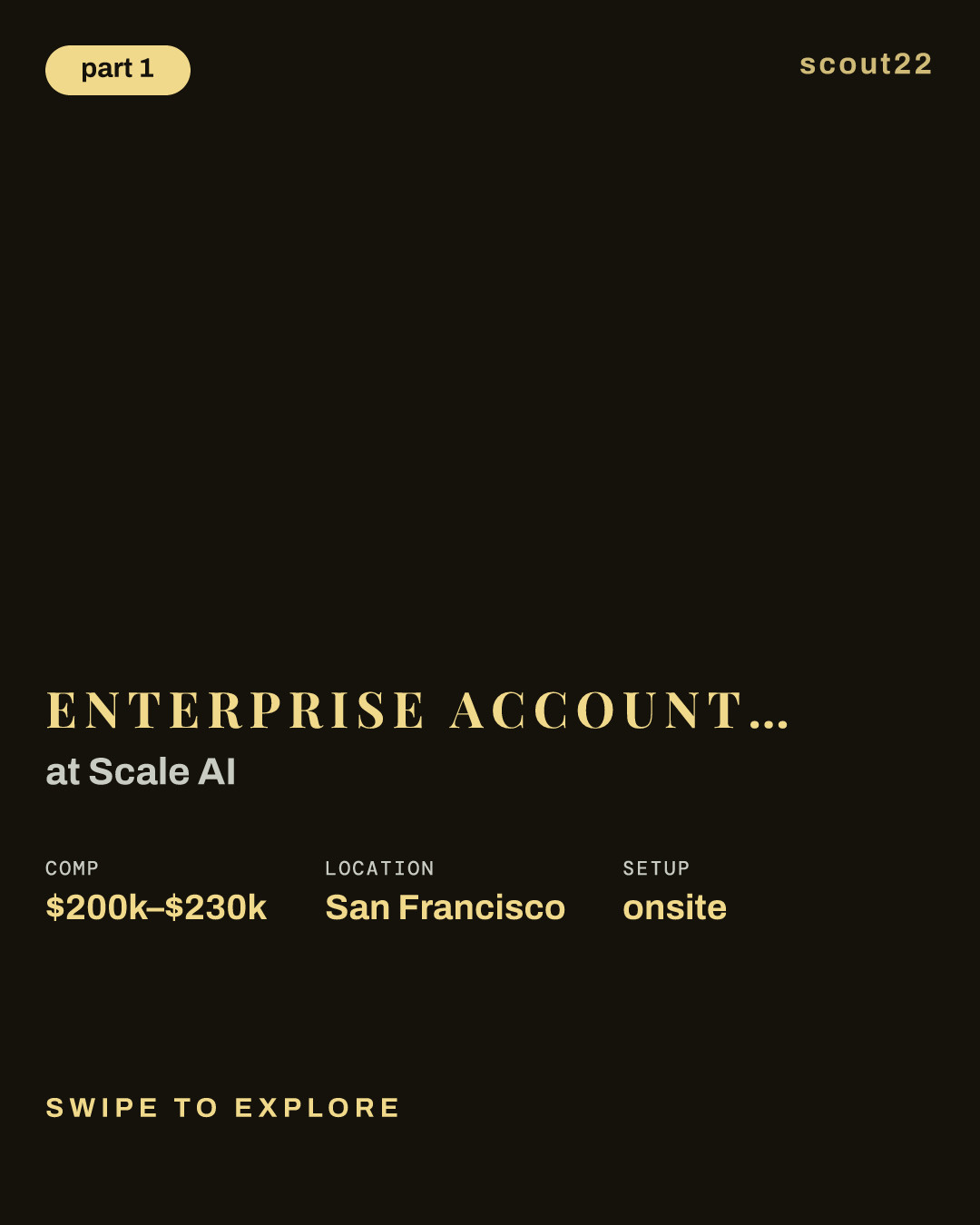 Enterprise Account Executive (Healthcare & Life Sciences) at Scale AI