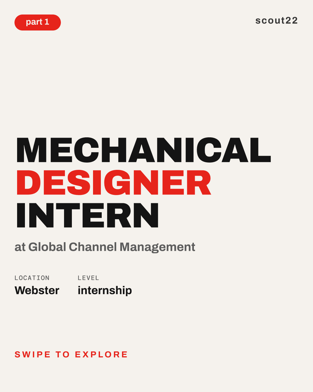 Mechanical Designer  intern at Global Channel Management
