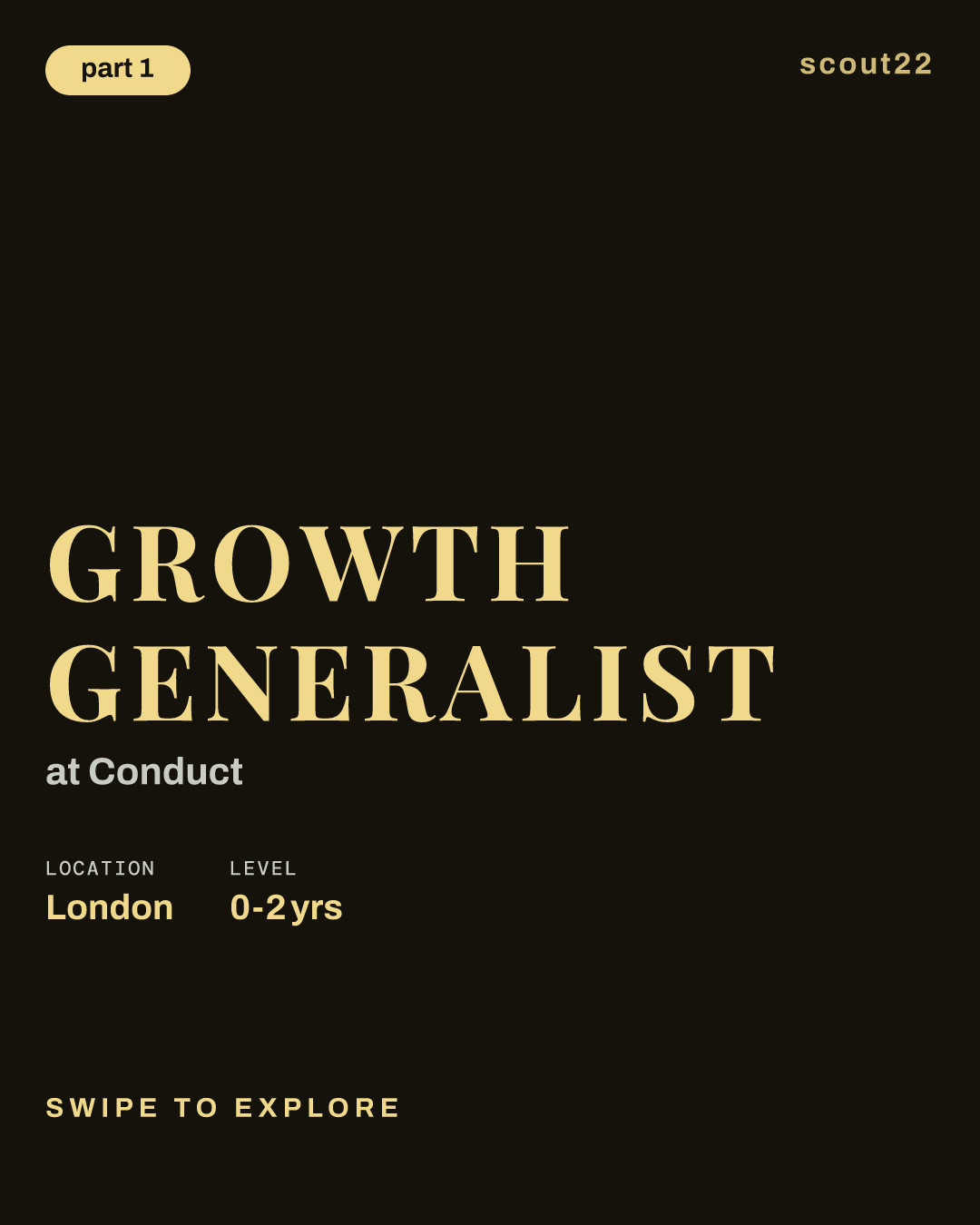 Growth Generalist at Conduct