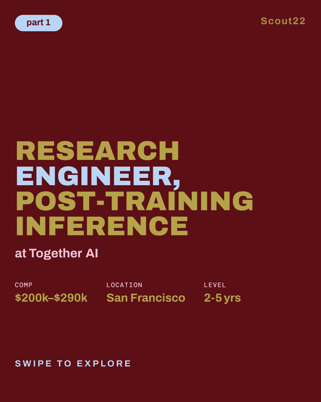 Research Engineer, Post-Training Inference at Together AI
