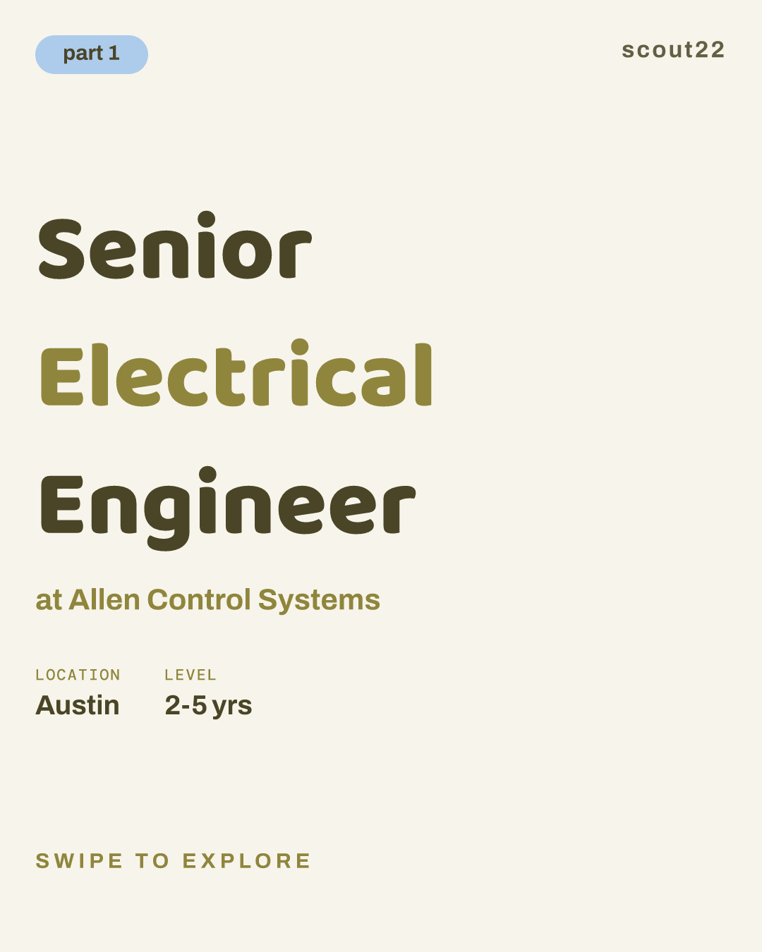 Senior Electrical Engineer at Allen Control Systems