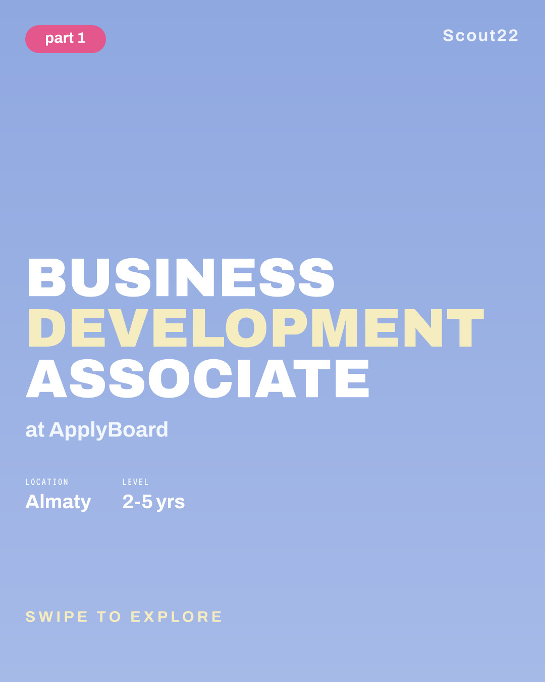 Business Development Associate at ApplyBoard
