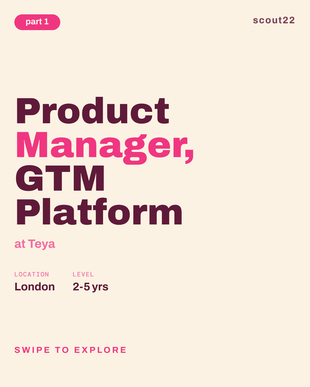 Product Manager, GTM Platform at Teya