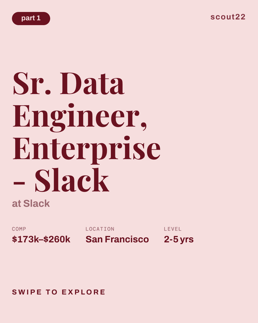 Sr. Data Engineer, Enterprise - Slack at Slack