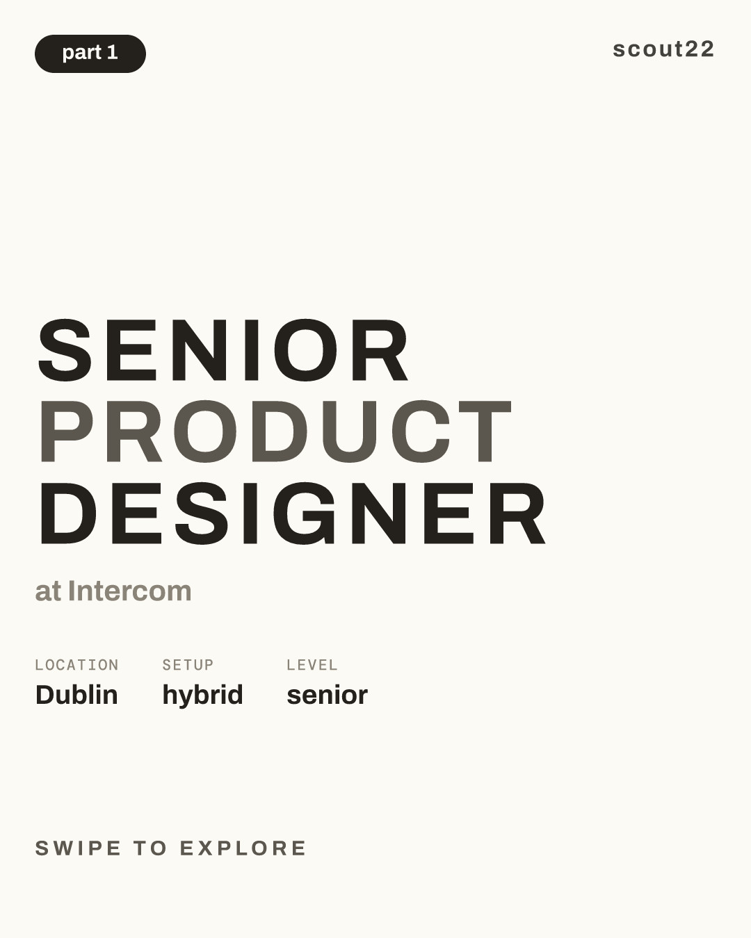 Senior Product Designer at Intercom