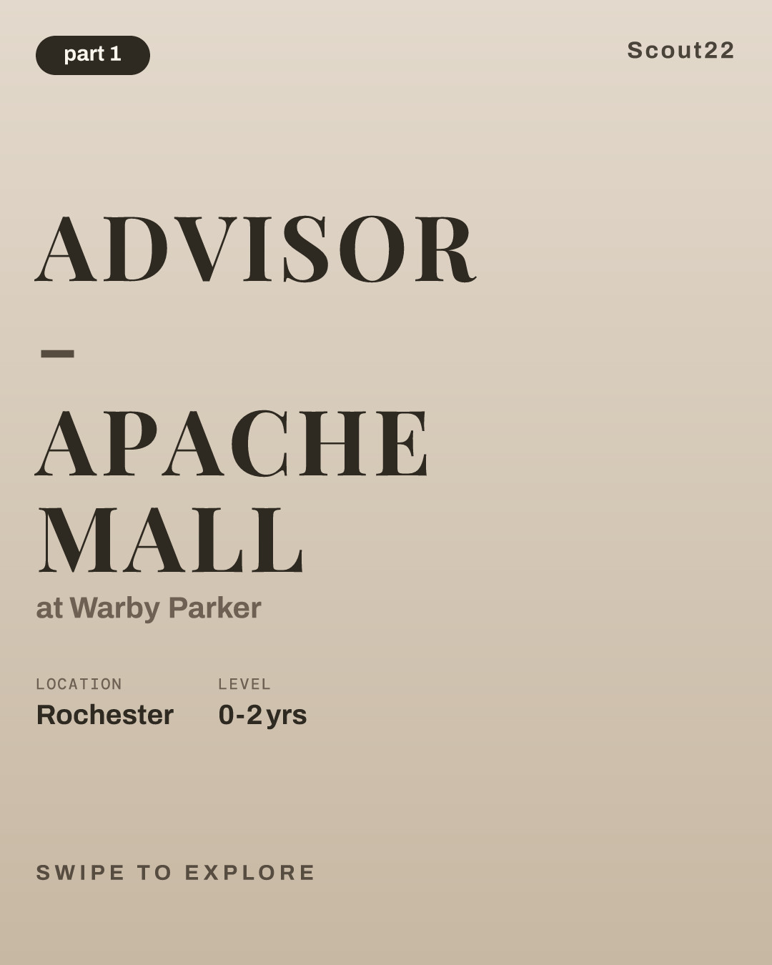 Advisor - Apache Mall at Warby Parker