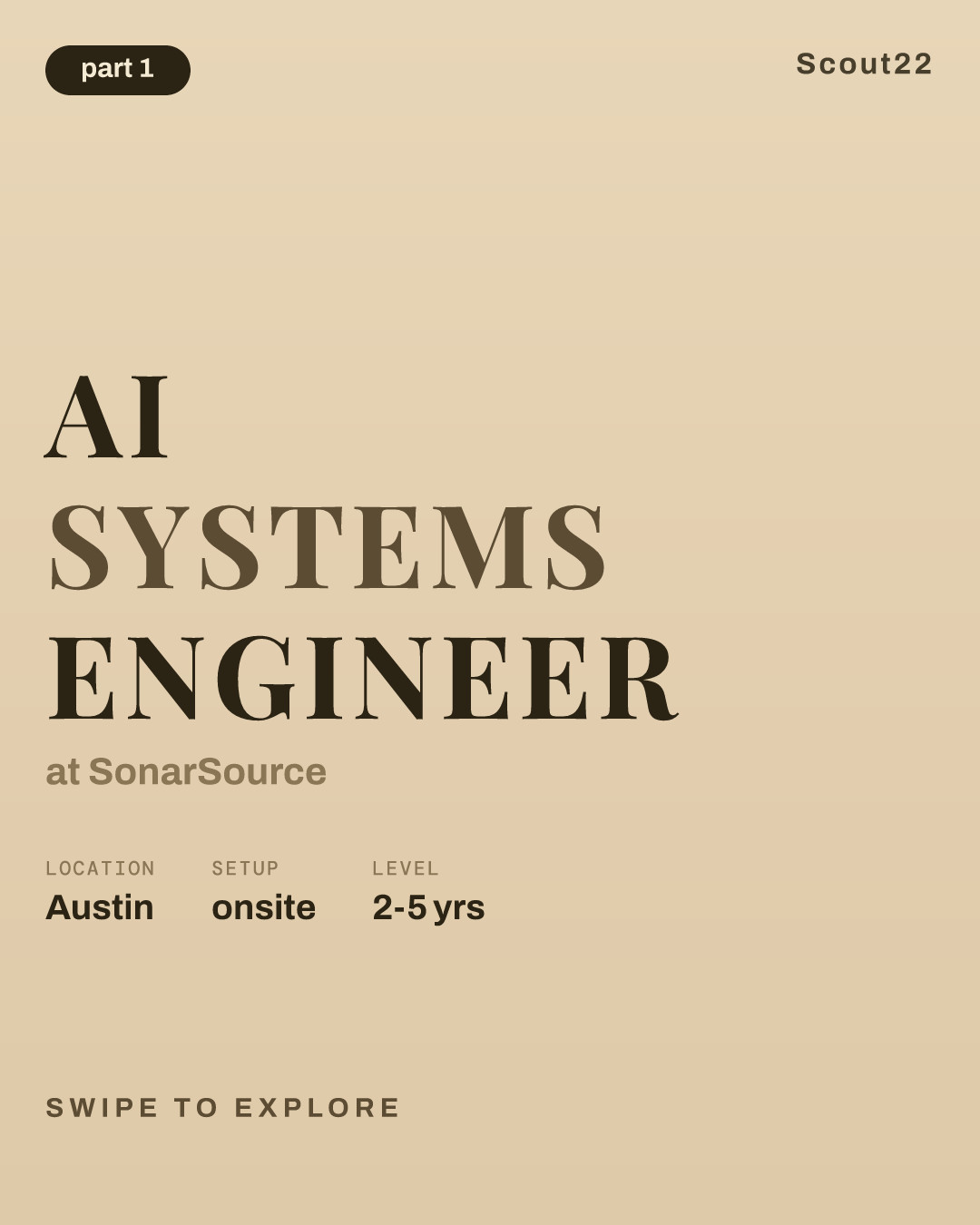 AI Systems Engineer at SonarSource