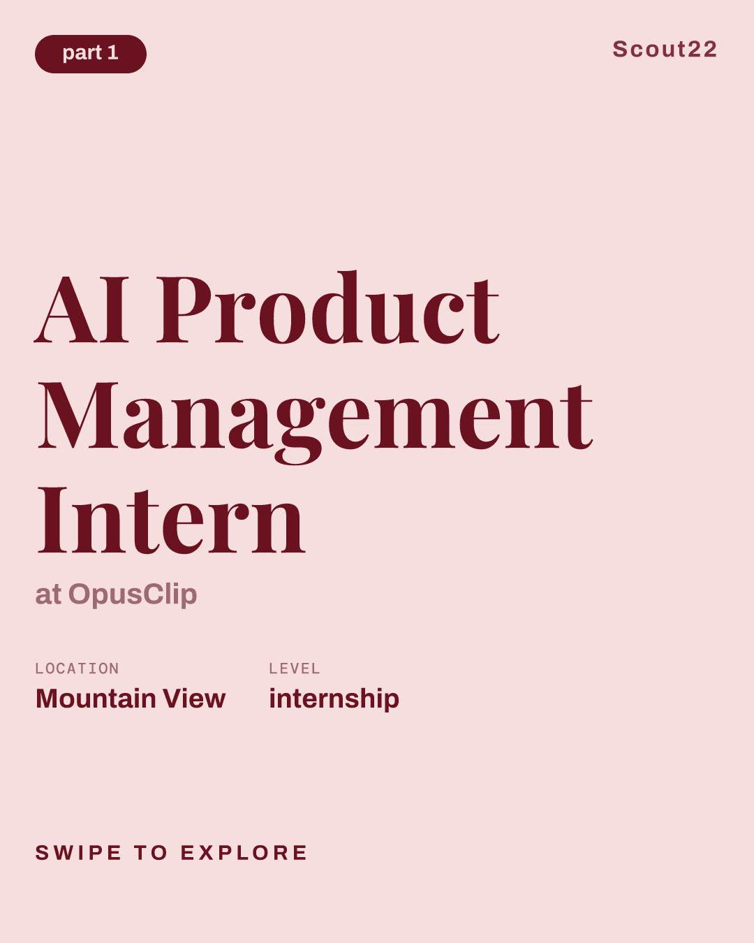 AI Product Management Intern at OpusClip