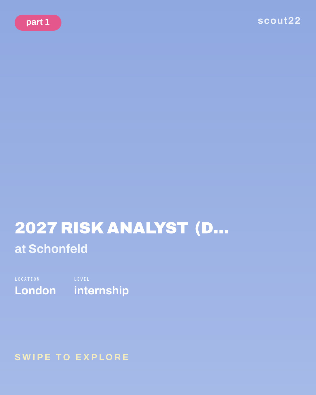 2027 Risk Analyst (DMFI) Intern at Schonfeld