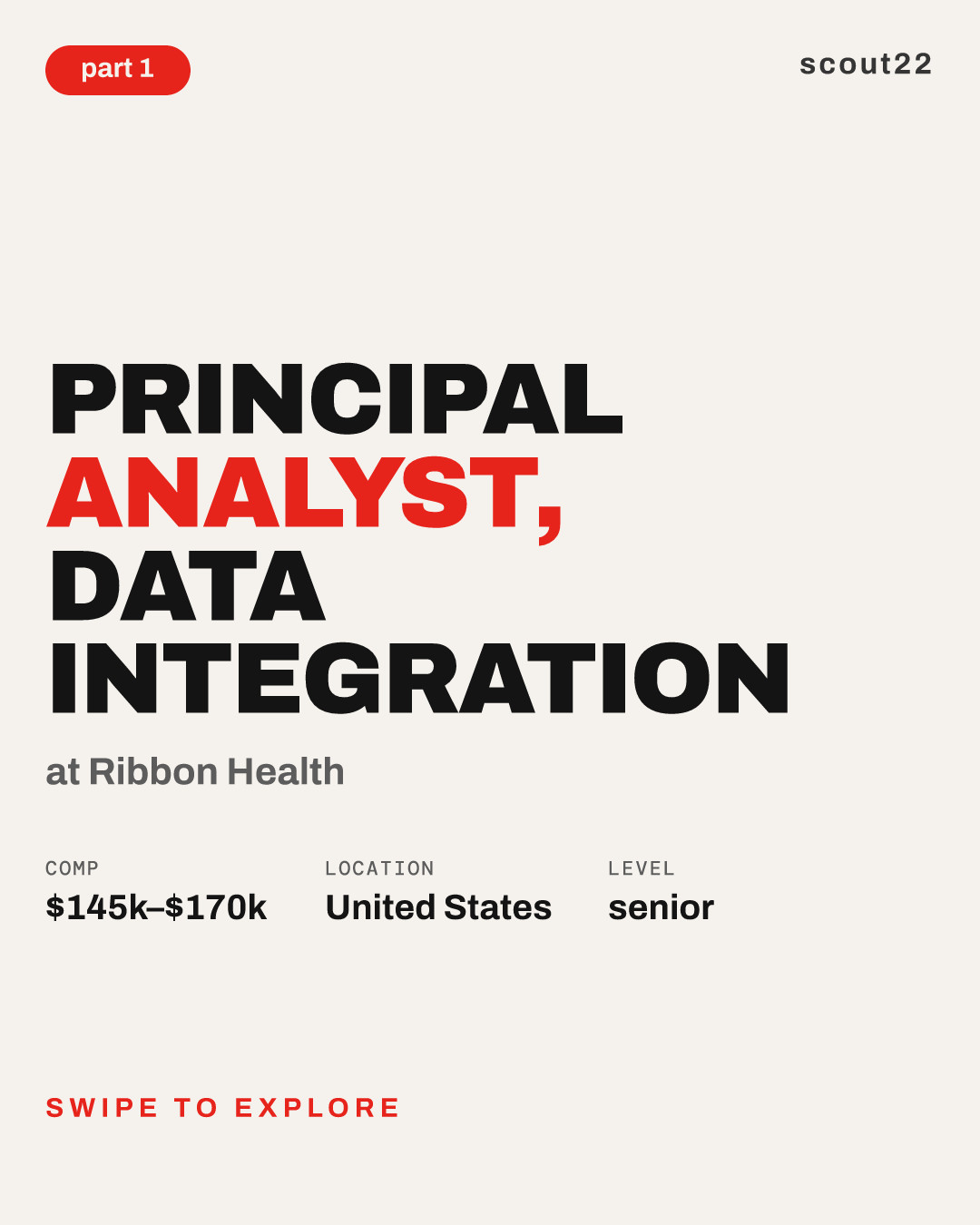 Principal Analyst, Data Integration at H1